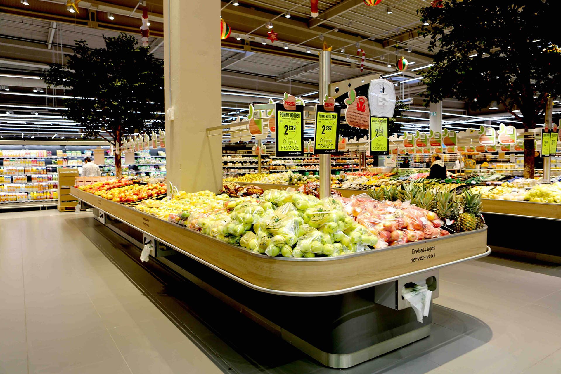 table fruits et légumes