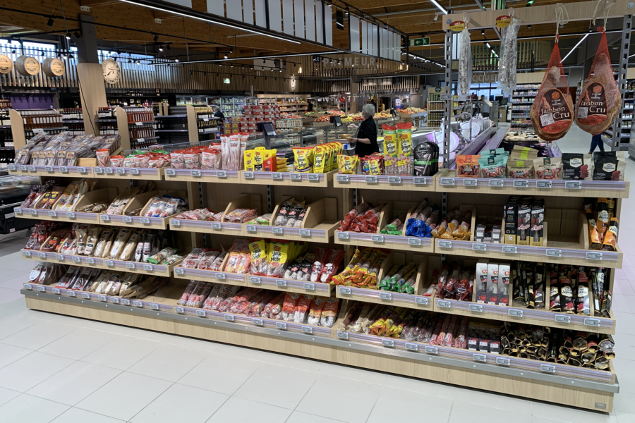 Mobilier Présentoir Saucisson Mobiliers surmesure Vidal Agencement