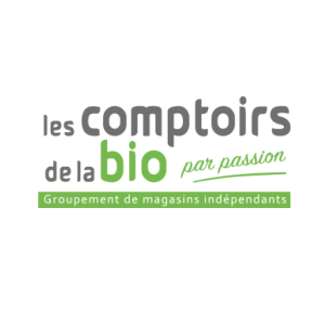 logo les comptoirs de la bio