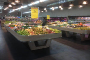 table fruits et légumes