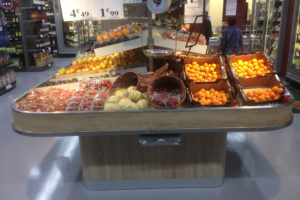 table fruits et légumes