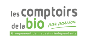 logo les comptoirs de la bio